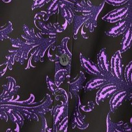 purple baroque leaf