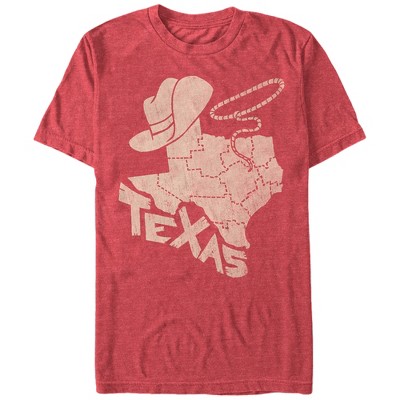 Men's Lost Gods Fourth Of July Lasso Texas State T-shirt : Target