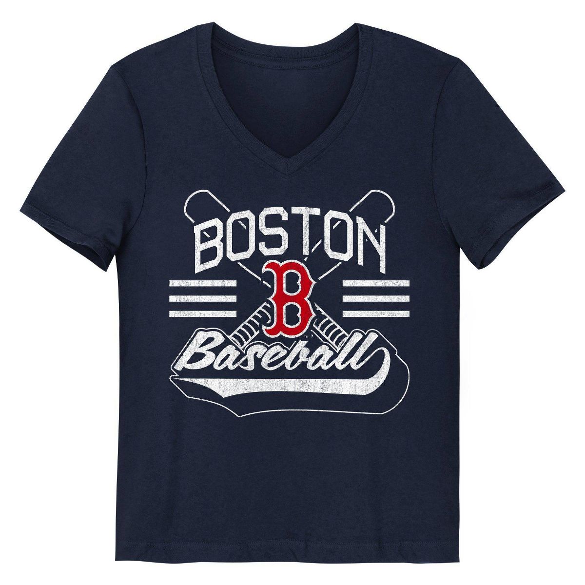 MLB Boston Red Sox Youth Girls' Core T-Shirt - thumbnail 2