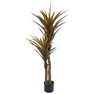 Nearly Natural 56-in Yucca Artificial Tree - 1 of 2