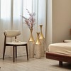 Gulches Floor metal vase modern style decoration home woven pattern metal vase 3-piece set gorgeous home decoration large glazed metal vase - 4 of 4