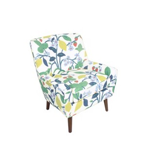 Gerrit Modern Accent Chair Floral - HomePop