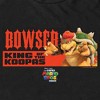 Men's The Super Mario Bros. Movie Bowser King of the Koopas Portrait T-Shirt - 2 of 4