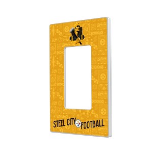 NFL AFC Teams 2024 Edition Hidden-Screw Light Switch Plate for Single Rocker - 1 of 4