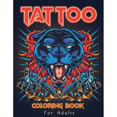 Download Tattoo Coloring Book By Lenard Vinci Press Paperback Target