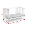 YOOCOZZ Baby Crib Palmer 3-in-1 Convertible Island Crib - 4 of 4