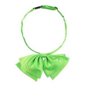 Allegra K Women's Pre-Tied Solid Adjustable Casual Uniform Bowknot Bowties - 1 of 4