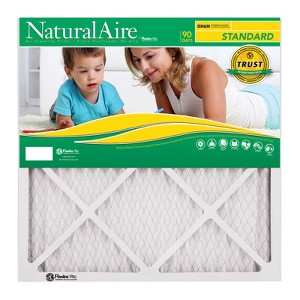 NaturalAire 12 in. W X 18 in. H X 1 in. D Synthetic 8 MERV Pleated Air Filter (Pack of 12) - 1 of 1