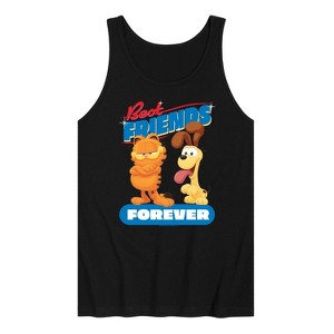 Men's - Garfield - Best Friends Forever Graphic Tank Top - 1 of 3