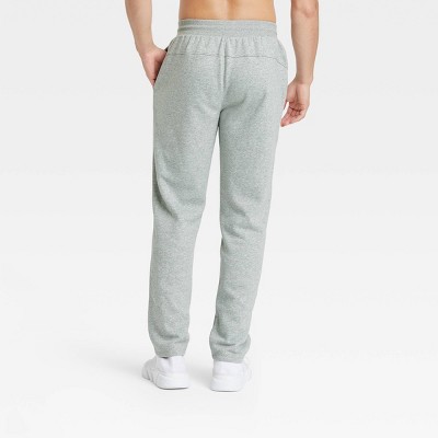 MENS FIT TRACKSUIT BOTTOMS SKINNY JOGGERS SWEAT PANTS GYM TARGET GREY