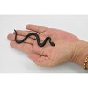 North American Racer Snake Toy, Rubber Reptile, Realistic Hand Painted, Figure, Model, Figurine, Replica, Gift,  4 1/2 Inches   F3050 B364 - 3 of 4