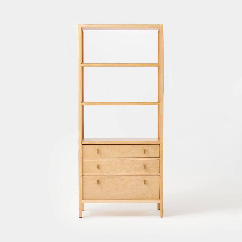 Sandpoint Bookcase with Drawers - Threshold&#8482; designed with Studio McGee, 4 of 10