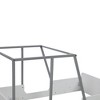Car-Shaped Bed Frame Twin Size, Fun Playhouse Wooden Platform Bed With Roof, Wheels And Door, With Safe Guardrails - 4 of 4