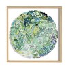 Kate and Laurel Blake Greenery Framed Printed Acrylic by Ingrid Sanchez of CreativeIngrid, 24x24, Natural - 2 of 4