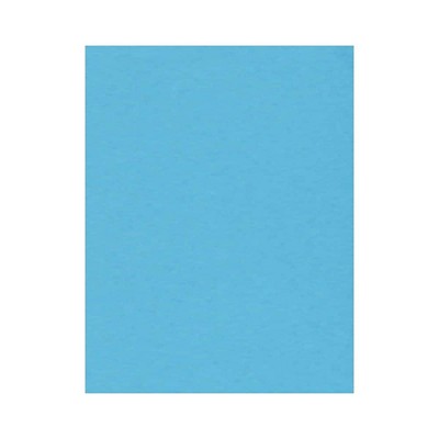 LUX Papers 8.5 x 11 inch Bright Blue 50/Pack 81211-P-13-50