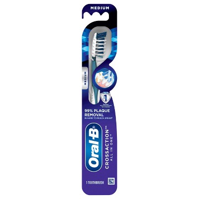 Oral-B CrossAction Medium All in One Toothbrush 1 ea