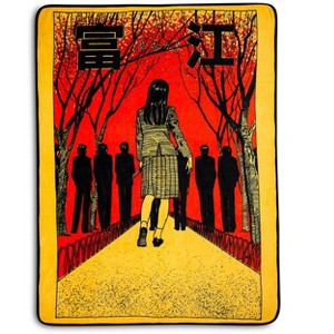 Just Funky Junji Ito Fleece Throw Blanket | Cozy Lightweight Blanket | 45 x 60 Inches - 1 of 4