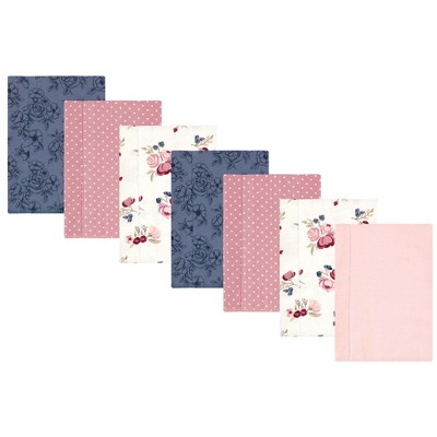 Luvable Friends Hudson Baby Flannel Burp Cloths 7pk Set