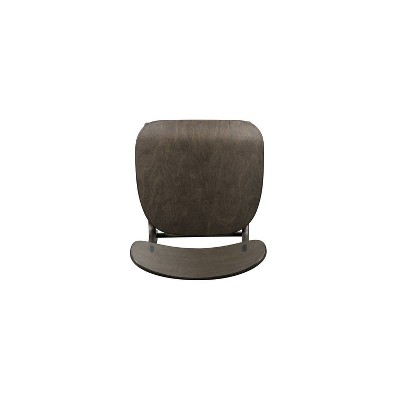 Solvang Carbonite Finish Wood Counter Height Barstool