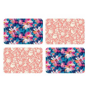 Briarwood Lane Everyday Double Sided Placemat (4-pack) 17x11.25 Cheerful Florals Placemat - 1 of 4