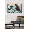 Trends International Godzilla - Great Wave Framed Wall Poster Prints - 2 of 4