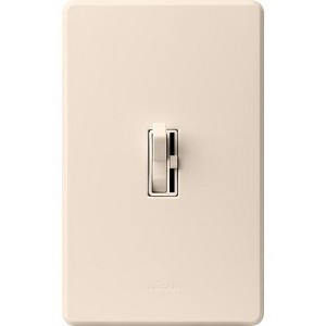 Lutron Toggler Light Almond 150 W 3-Way Dimmer Switch - Case of 1 - 1 each - 1 of 1