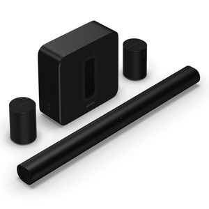 Sonos Premium Immersive Set with Arc Wireless Soundbar, Sub Wireless Subwoofer (Gen 3), and Pair of Era 100 Wireless Smart Speaker - 1 of 4