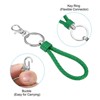 Unique Bargains Plastic Wear-resistant ID Card Wristlet Keychains 2 Pcs - 3 of 4