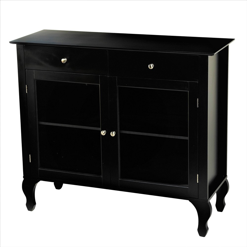 Photos - Storage Сabinet Layla Buffet Black - Buylateral