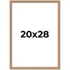 PosterPalooza | Deco Brown Picture Frame - UV Acrylic, Foam Board Backing, Hanging Hardware - 2 of 4