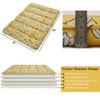 Nasitip Floor Futon Mattress, Modern Floral Printed Tatami Mat,Roll Up Sleeping Pad Portable for Guest Room, Dormitory - 4 of 4