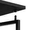 NicBex Home Office Desk 39.37" L Morden Folding Writing Desk with Wooden Desktop and Metal Legs for Study and Work, Space Saving - 4 of 4