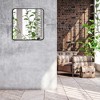 Americanflat - 23x23 Black Framed Square Shaped Mirror with Metallic Accent for Bedroom Living Room Bathroom - 3 of 4