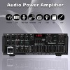 GOTGELIF 2-Channel 2000W 5.0 Bluetooth 4-Mic Input Home Stereo Amplifier Receiver - 2 of 4