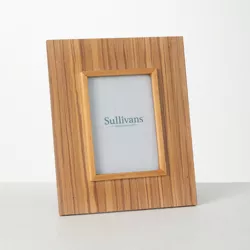 Sullivans Natural Woodgrain Photo Frame 11.75"H Brown