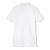 French Toast School Uniform Girls Short Sleeve Fitted Interlock Polo with Picot Collar (Feminine Fit) - 2 of 2