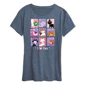 Women's - Disney - Cats & Dogs Short Sleeve Graphic T-Shirt - 1 of 4