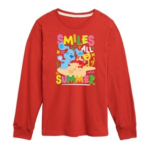 Boys' - Blue's Clues & You! - Smiles All Summer Long Sleeve Graphic T-Shirt - 1 of 3