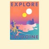 Men's Star Wars Explore Tatooine Travel Poster T-Shirt - 2 of 4
