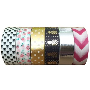 Wrapables Washi Masking Tape Collection, Premium Value Pack - 1 of 4