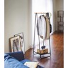 Yamazaki Home - Coat Rack with Shelf (55" H) - Steel - White - 3 of 4