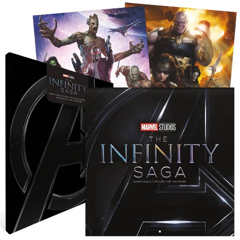 Trends International Inc. 2023-24 Wall Calendar 12.62x12.37Marvel  Infinity Saga Collector's Edition