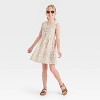 Girls' Sleeveless Woven Floral Dress - Cat & Jack™ - 3 of 3
