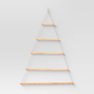 Christmas Tree Shaped Rope Wood Card Holder - Threshold&#8482;