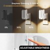 DORESshop White Dimmable LED Night Lights Plug into Wall-3000K Soft White with Dusk to Dawn Sensor for Bedroom and Hallway(2-Pack) - 4 of 4