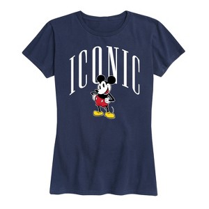 Women's - Disney - Iconic Mickey Short Sleeve Graphic T-Shirt - 1 of 4