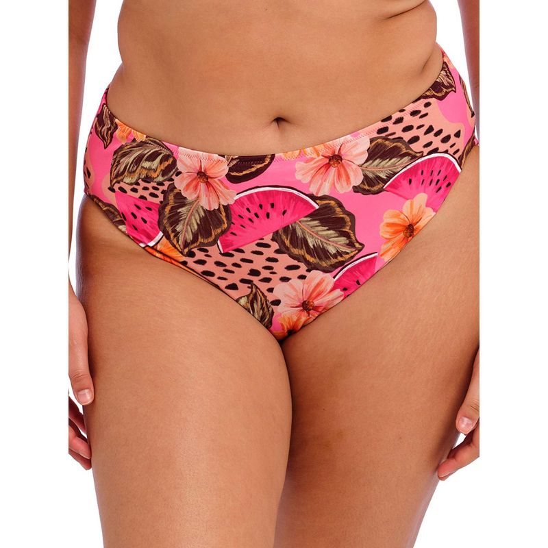 Elomi Women's Plus Size Cabana Nights Mid-Rise Bikini Bottom - ES801672, 1 of 3