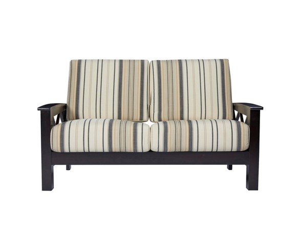 Riverwood X Design Loveseat - Brown/Black- Handy Living