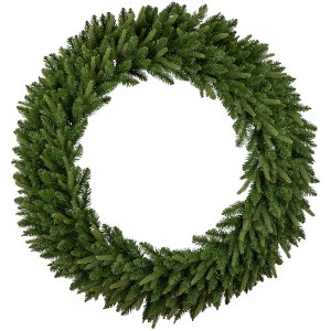Northlight Real Touch™️ Washington Frasier Fir Artificial Christmas Wreath - 48" - Unlit - 1 of 4