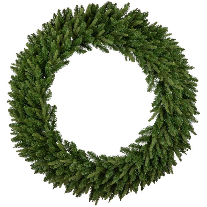 Northlight Real Touch™️ Washington Frasier Fir Artificial Christmas Wreath - Unlit - 48", 1 of 10